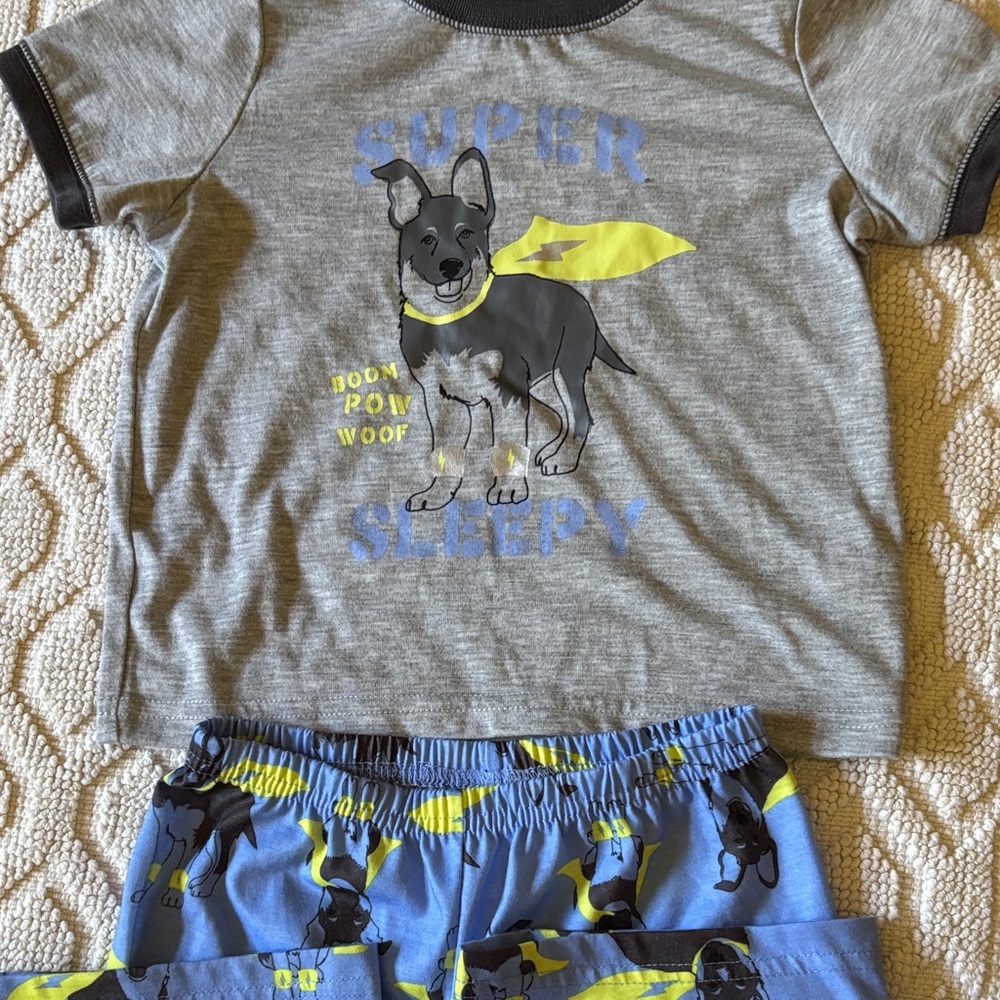 Pajamas 3 pcs toddler boys size 3T polyester new Child of Mine by Carter’s